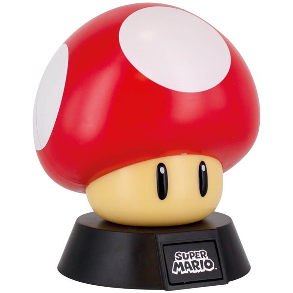 Super Mario Super Mushroom Icon Light