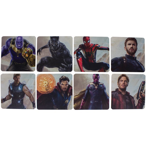 Dessous de Verre Avengers Infinity War - Marvel