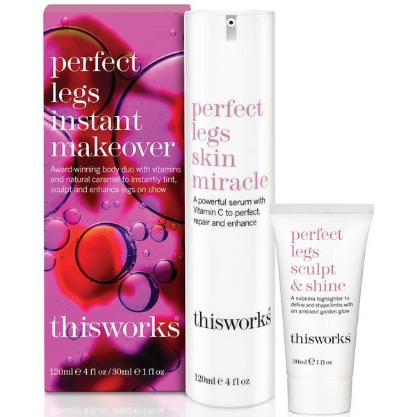 Набор для ухода за кожей ног this works Perfect Legs Instant Makeover Kit