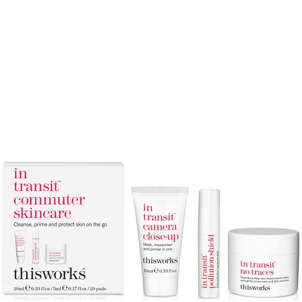 this works In Transit Commuter set regalo di prodotti per la skincare