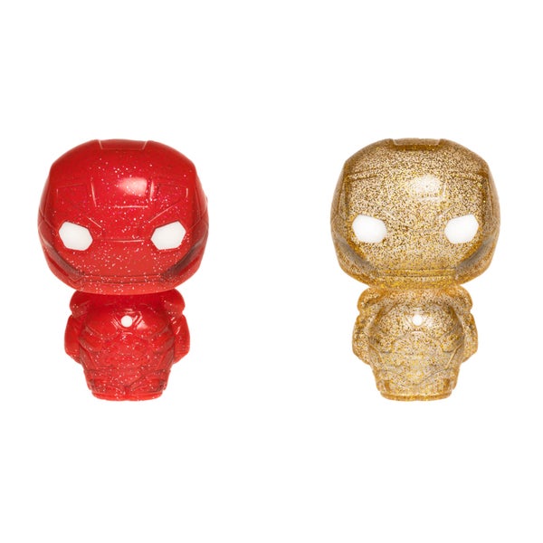 Marvel Iron Man Red & Gold Hikari XS Vinyl Figure 2 Pack