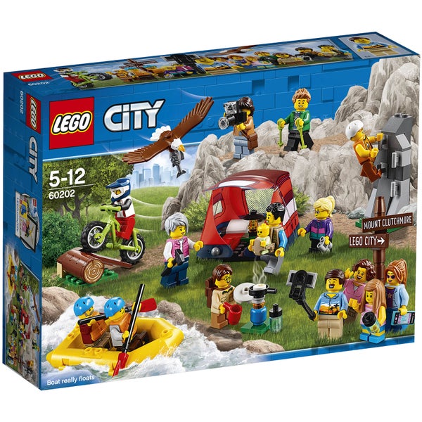 LEGO City: Ensemble de figurines - Les aventures en plein air (60202)