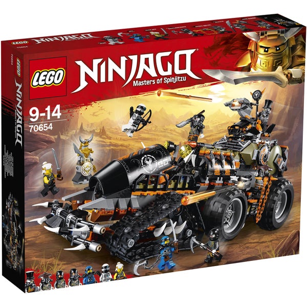 LEGO Ninjago: Le véhicule de combat Dieselnaut (70654)