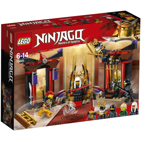 LEGO Ninjago: La confrontation dans la salle du trône (70651)