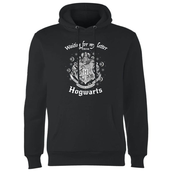 Harry Potter Waiting For My Letter From Hogwarts Hoodie - Zwart