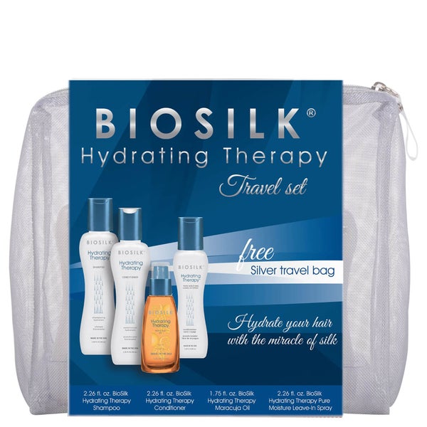 BIOSILK Hydrating Therapy Travel Set kuracja nawilżająca – zestaw podróżny
