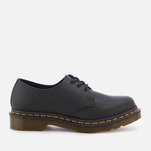 Dr. Martens Women's 1461 W Virginia Leather 3-Eye Shoes - Black - UK 3