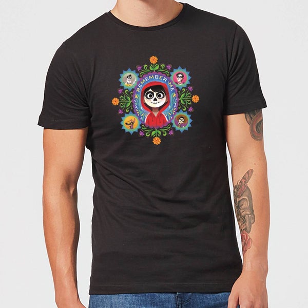 Disney Coco Remember Me T-shirt - Zwart