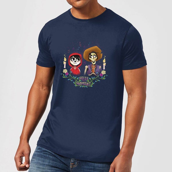 Coco Miguel And Hector Men's T-Shirt - Navy