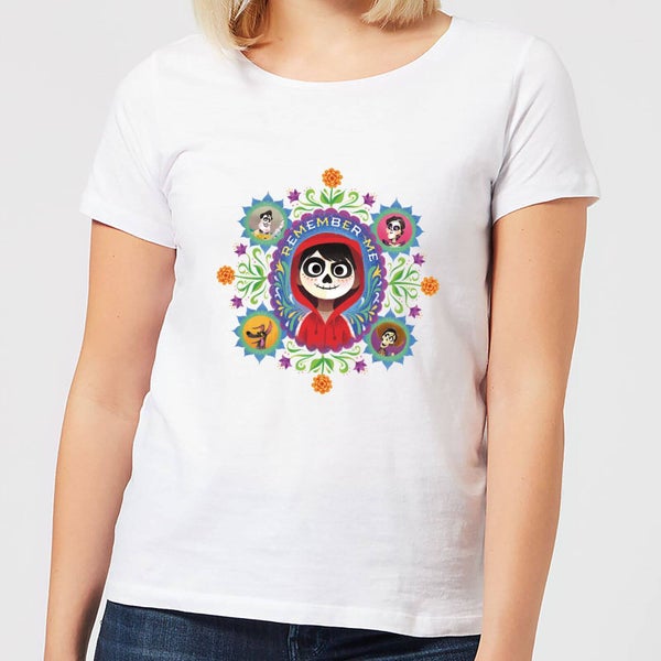 Disney Coco Remember Me Dames T-shirt - Wit
