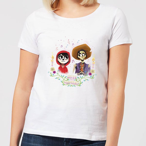 Disney Coco Miguel en Hector Dames T-shirt - Wit