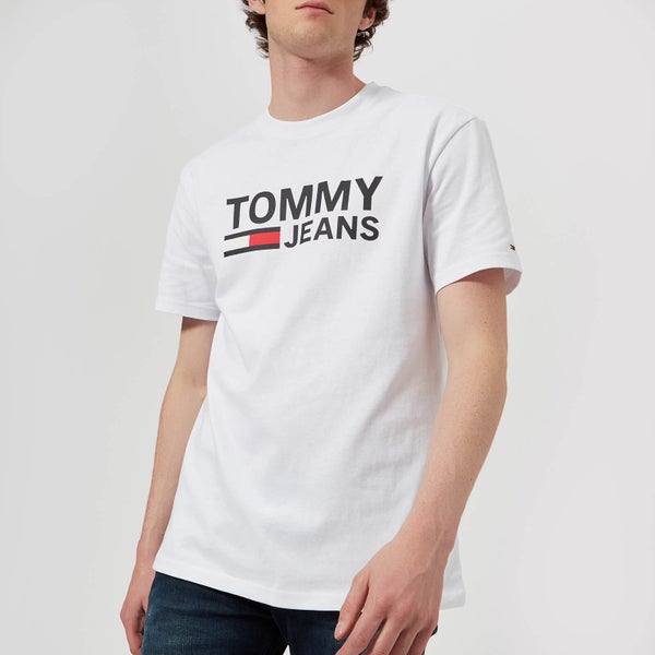 Tommy Jeans Men's Classics Logo T-Shirt - Classic White