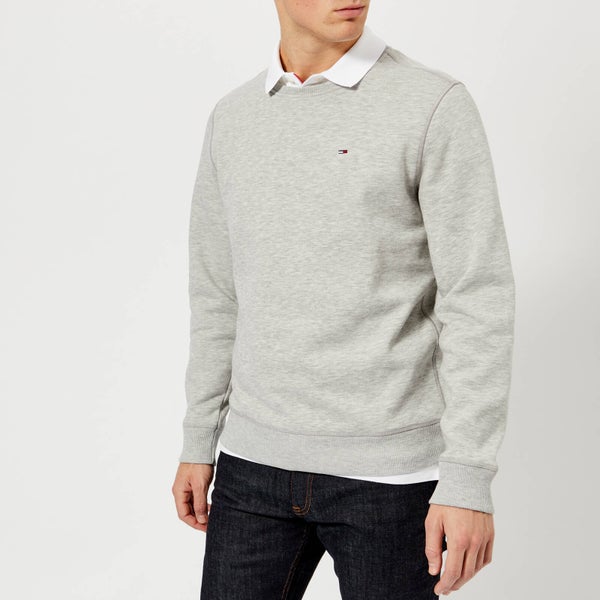 Tommy Jeans Men's Original Sweatshirt - Light Grey Heather