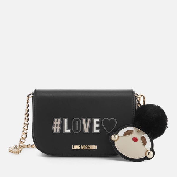 Love Moschino Women's Small Logo Bag - Black