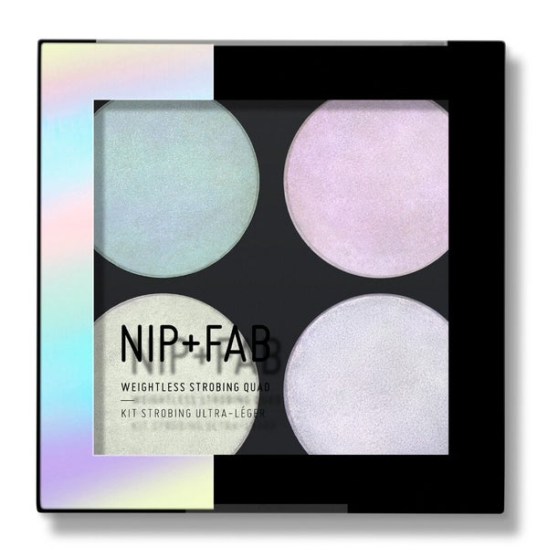 NIP + FAB Make Up Highlighter Quad – Weightless Strobing 12 g