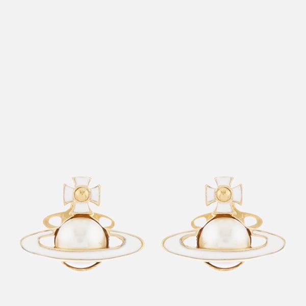 Vivienne Westwood Women's Iris Bas Relief Earrings - Gold