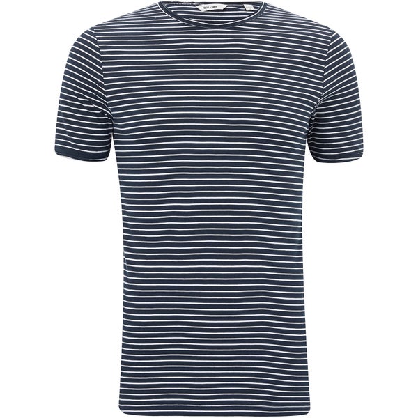 Only & Sons Men's Albert Stripe T-Shirt - Dark Sapphire