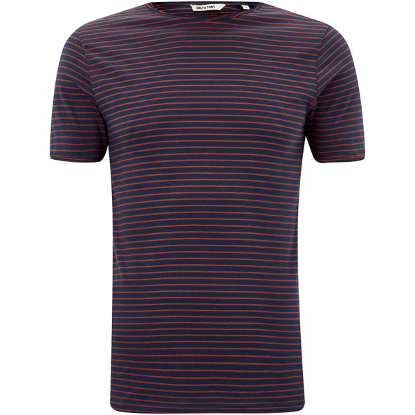 T-Shirt Homme Albert Only & Sons - Rayé