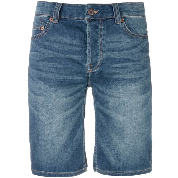 Only & Sons Men's Bull Denim Shorts - Blue Denim