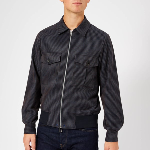 PS Paul Smith Men's Bomber Jacket - Indigo