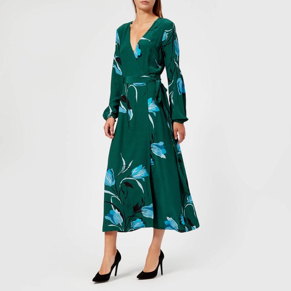 Gestuz Women's Sille Dress - Flower Green