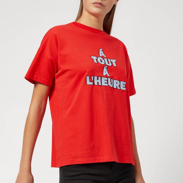 Gestuz Women's Marge T-Shirt - Valliant Poppy