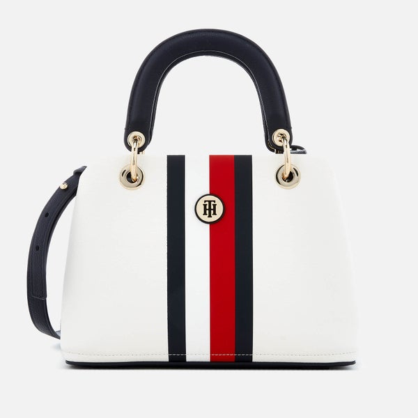 Tommy Hilfiger Women's Core Medium Satchel - White