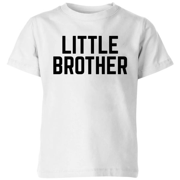 T-Shirt Enfant Little Brother - Blanc