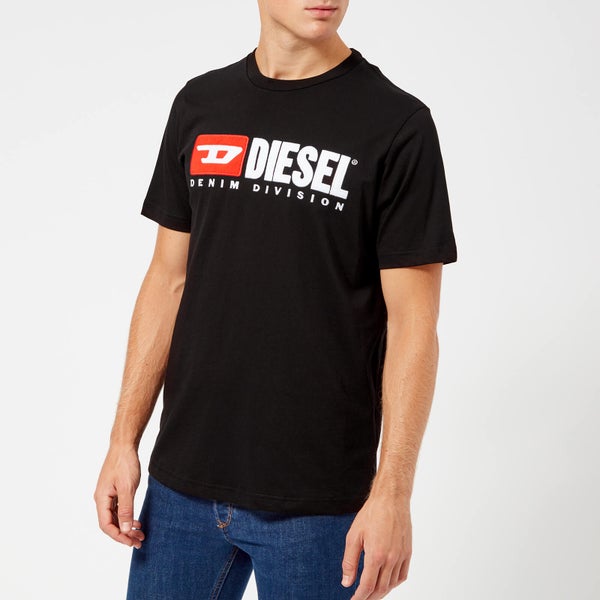 Diesel Men's Just Division Logo T-Shirt - Black