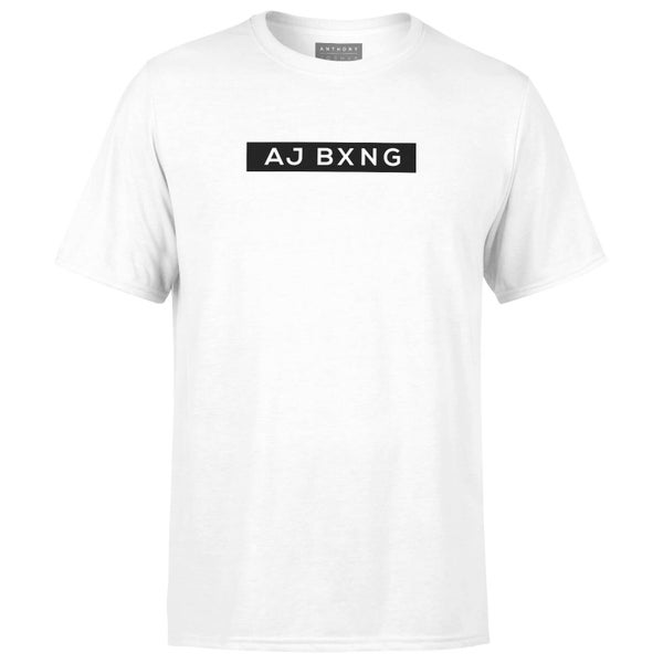 T-Shirt Homme Anthony Joshua Logo Classique - Blanc