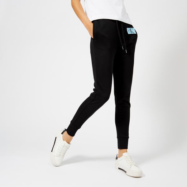 Calvin Klein Jeans Women's Cotton Sweatpants - CK Black