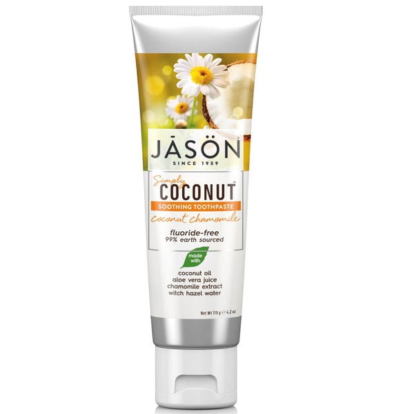 JASON Soothing Coconut Chamomile Toothpaste(제이슨 수딩 코코넛 캐모마일 치약 119g)