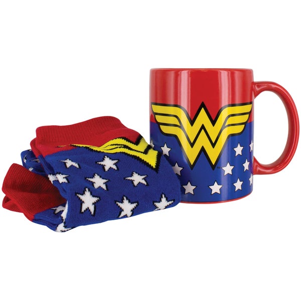 Wonder Woman Mug and Socks Set
