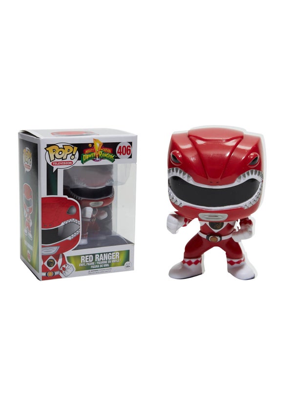 Figurine Pop! Power Rangers Red Ranger Metallic EXC