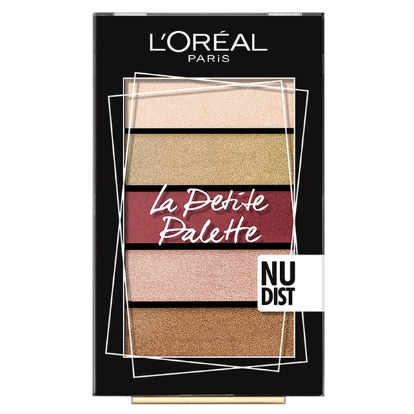 Minipaleta de sombra de ojos Mini Eyeshadow Palette de L’Oréal Paris - 02 Nudist