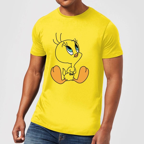 Looney Tunes Tweety Sitting T-shirt - Geel