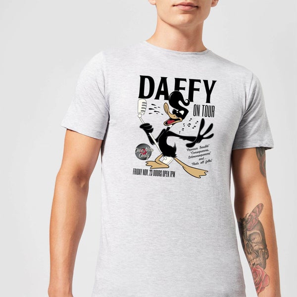 Looney Tunes Daffy Concert T-shirt - Grijs