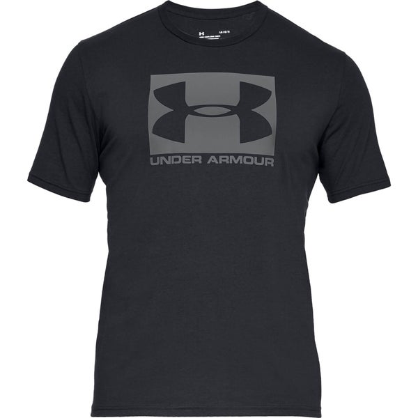 Under Armour Men's Boxed Sportstyle Shorts Sleeve T-Shirt - Steel Light Heather
