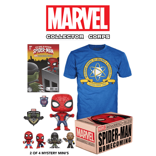 Box Marvel Collector's Corps - Spider-Man Homecoming