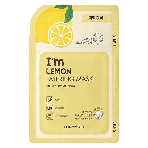 TONYMOLY I'm Layering Mask - Lemon