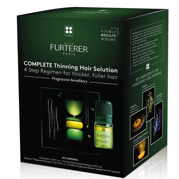 René Furterer TRIPHASIC VHT 4-Step Kit for Progressive Thinning Hair (Worth $194.00)