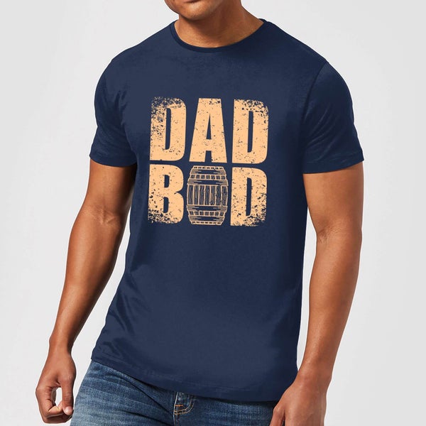 T-Shirt Homme Dad Bod - Bleu Marine