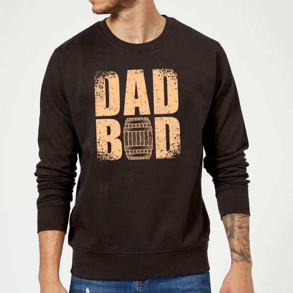 Dad Bod Sweatshirt - Black