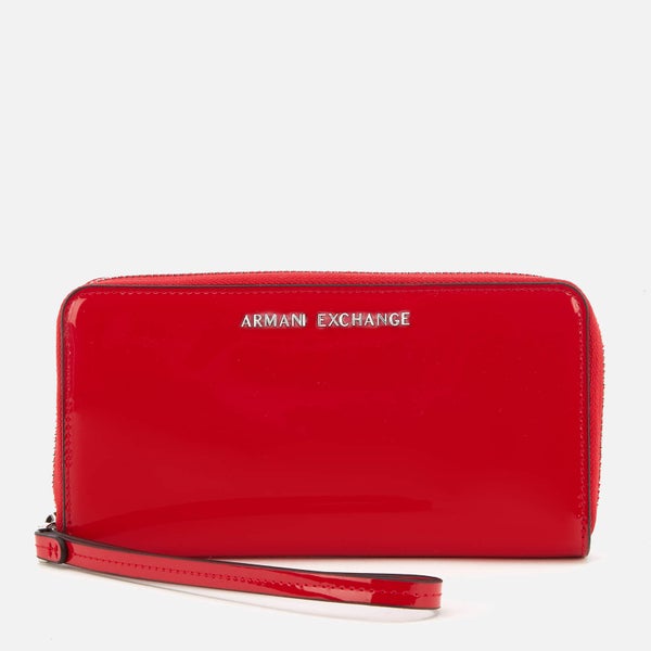 Armani Exchange Women's Wristlet Purse - Red