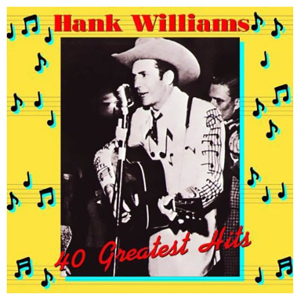 Hank Williams - 40 Greatest Hits - Vinyl