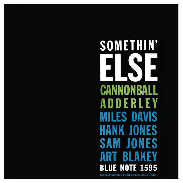 Cannonball Adderley - Somethin Else - Vinyl