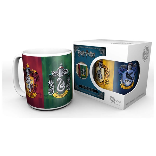 Harry Potter Crests 20oz Giant Mug