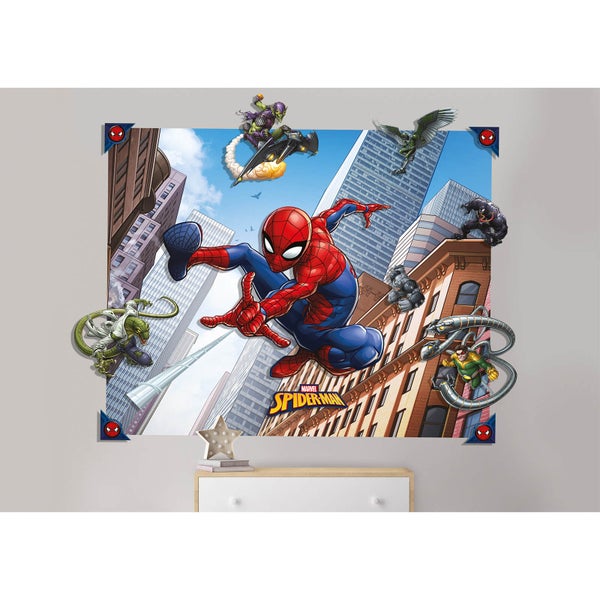 Walltastic Spider-Man 3D Pop-Out Wall Decoration