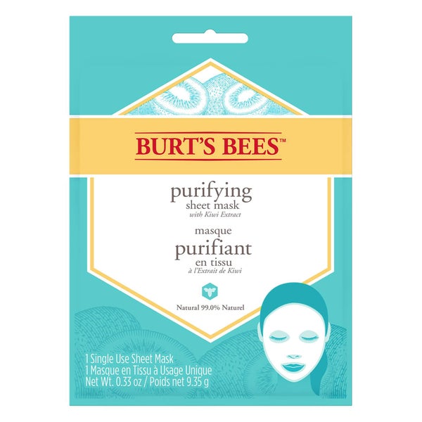 Burt's Bees Single Use Purifying Sheet Mask -kasvonaamio