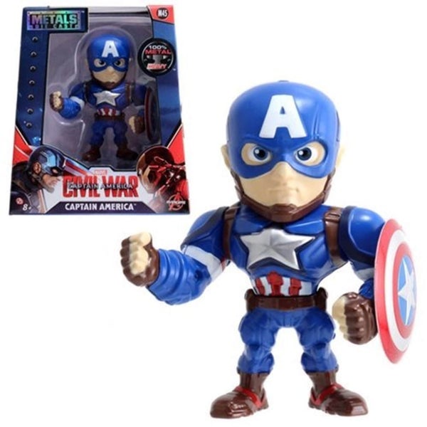 Jada Metal Diecast 4" Figure Marvel - Captain America